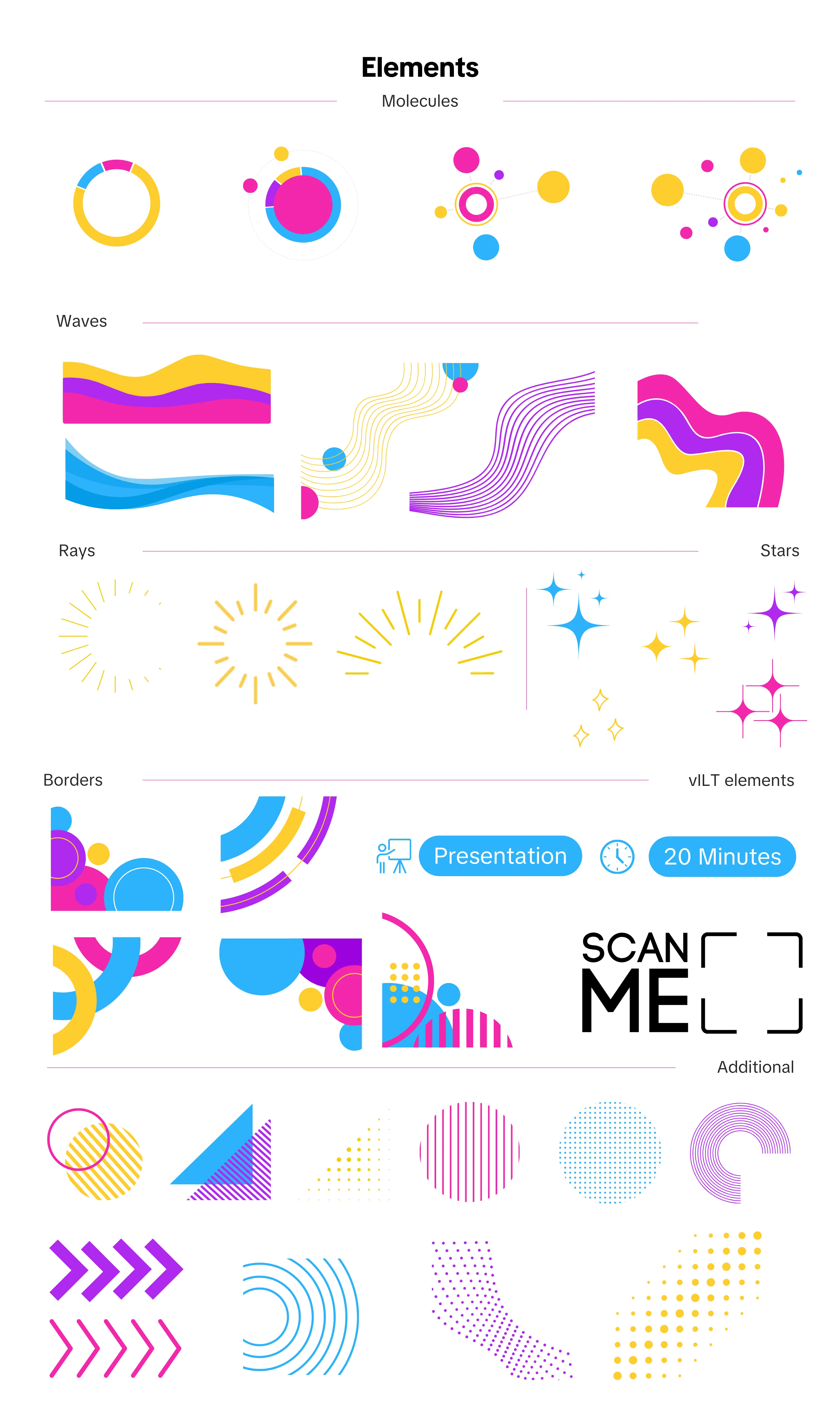 A page from the L&D brand style guide, covering color and typography.