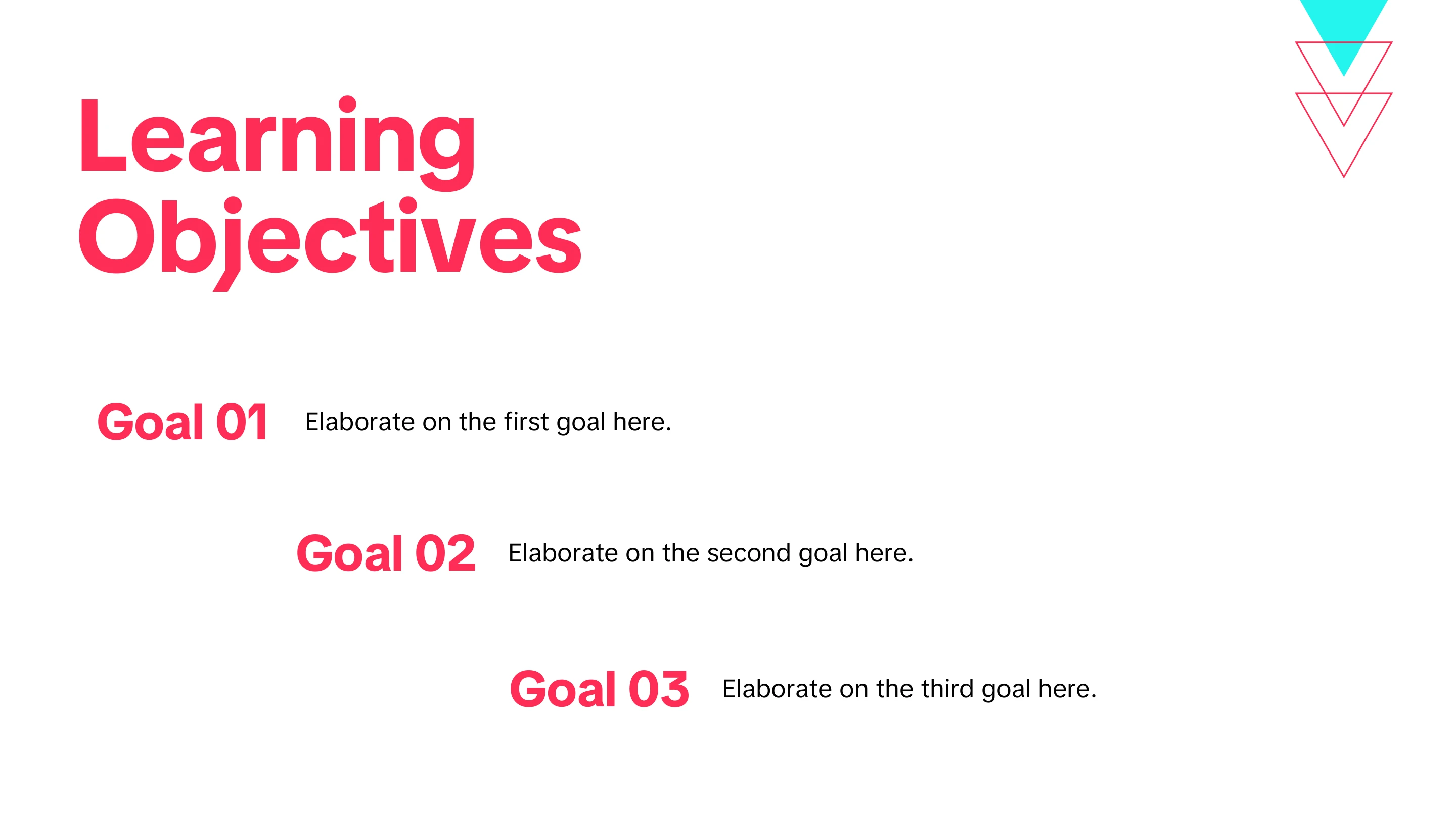 Slide 3 of the election training template deck.