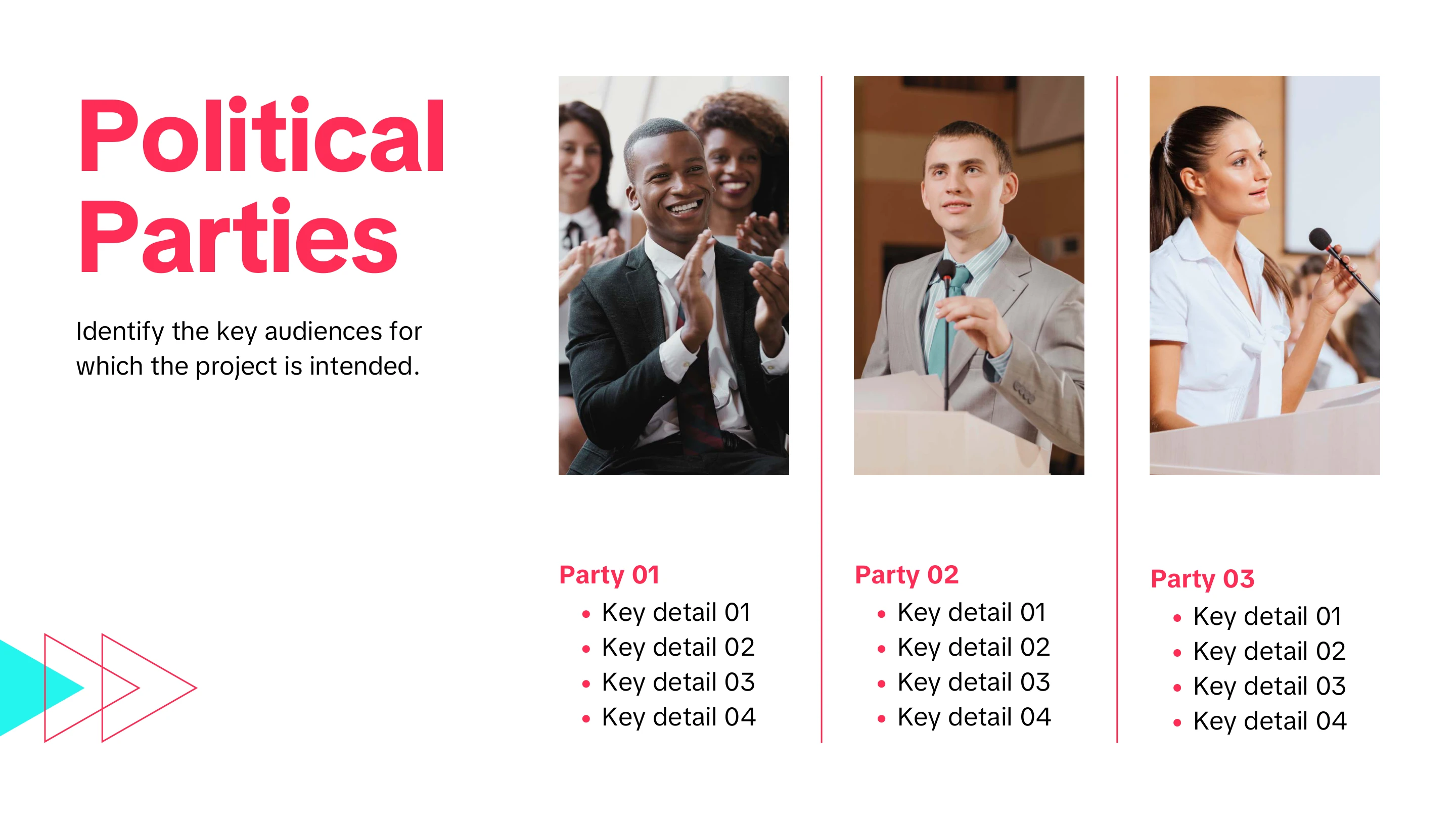 Slide 6 of the election training template deck.
